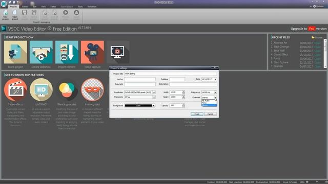 VSDC Video Editor : Free Edition : Getting Started смотреть онлайн