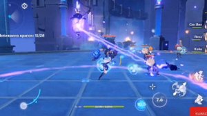 играю за Е Лань в Genshin impact