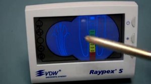 Raypex 5 VDW - работа с апекслокатором