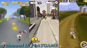 Bus rush vs spider man vs looney tunes dash || Android iPad iOS Gameplay HD IP PLAYGAME