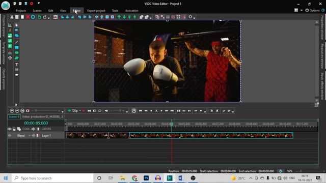 Slow Motion Effect Tutorial In VSDC Free Video Editor In Hindi/Urdu