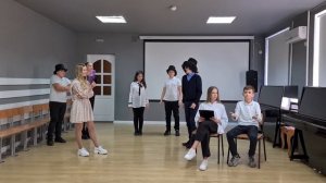 Сценка "Экзамен по литературе"