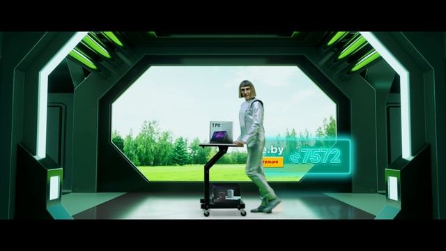 Робот Вертер предлагает прикоснуться к будущему вместе с Mastercard и Беларусбанком!