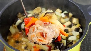 Все сложили в КАСТРЮЛЮ и ЗАБЫЛИ на 1 ЧАС! Объедение Без возни на УЖИН или ОБЕД из простых продуктов