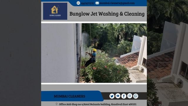 Bungalow Jet Washing - Cleaning Service in Mumbai