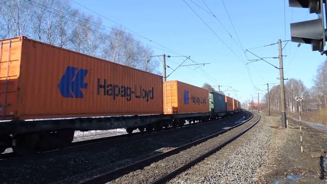 "Валютник". Электровоз ВЛ80С-1039 с грузовым поездом смотреть онлайн