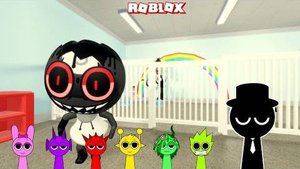 Sprunki Mr Black играл в Baby Toodles Nursery House Obby в ROBLOX | Прохождение игры