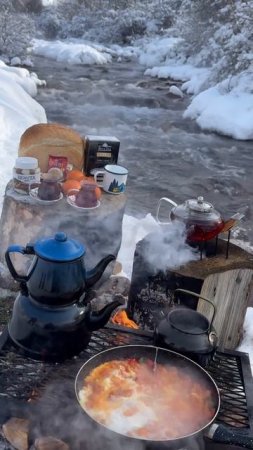 Завтрак на природе 🍳🌲