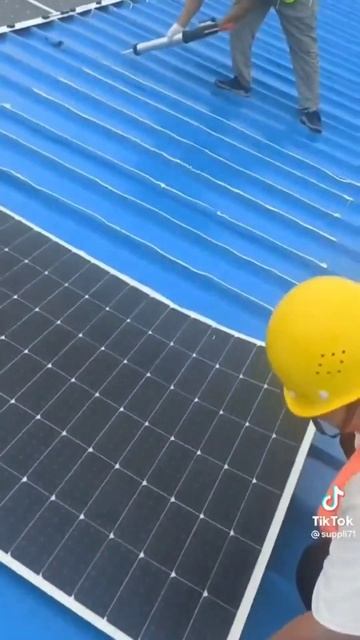 Flexible Solar Cells gor uneven roof or Done shaped roof. смотреть онлайн