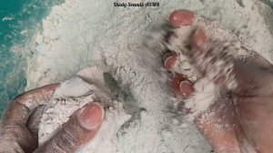 ASMR • Smooth White Cement Discs Crumble | Dusty Sounds ASMR