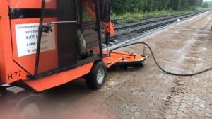 Укладка тротуарного камня трилистник