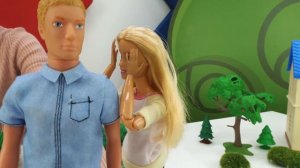 Видео для девочек - Игры Барби и Кена. Мультфильмы Барби
