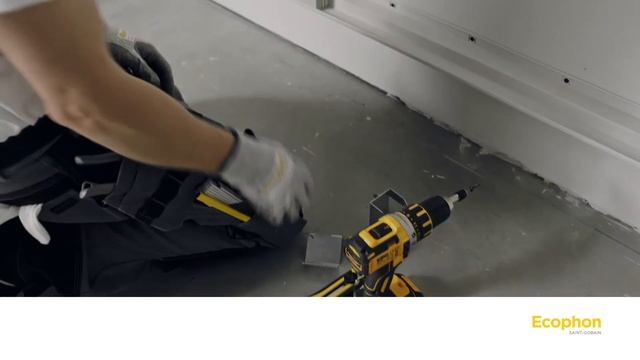 Ecophon Akusto™ Wall C Extra Bass 2700x600 mm installation смотреть онлайн