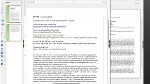 LibreOffice Draw: How to merge multiple PDF files together using LibreOffice Draw