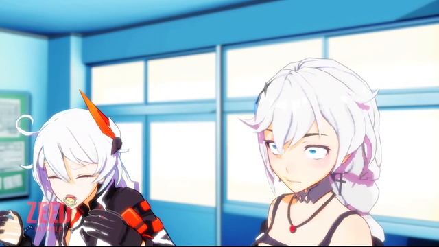 [MMD Honkai Impact 3] How to Take Care of Kid With Kaslanas Style (Get Low) смотреть онлайн