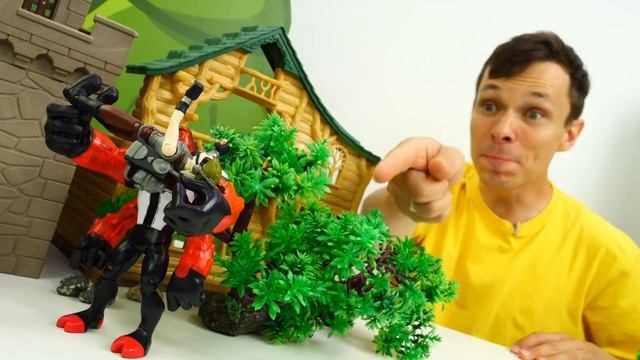 БЕН 10 потерял Трицикл! Игры машинки для мальчиков. Герои мультика Бен Тен в видео шоу Той Мастер смотреть онлайн