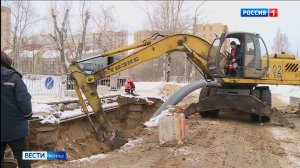 В Сыктывкаре продолжается капитальный ремонт канализационного коллектора