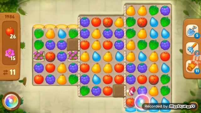 Gardenscapes HARD LEVEL 1986 смотреть онлайн