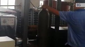 Установка для гидравлического испытания баллонов ZL