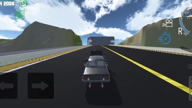 прижки в длину кто дальше пригнет в игре _Universal Car Driving_ смотреть онлайн