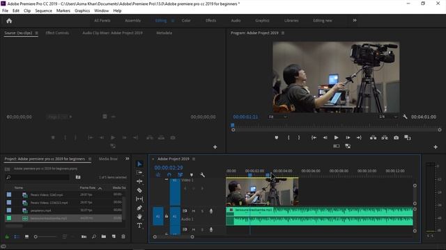 How to use Adobe Premiere Pro CC 2019 Full Tutorial for Beginners
