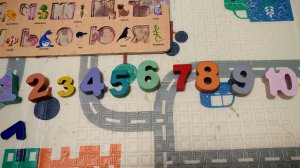 повторяем цифры от 1 до 10 для малышей, детские развивающие игры