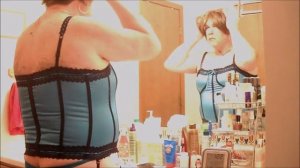 Crossdresser in the Mirror
