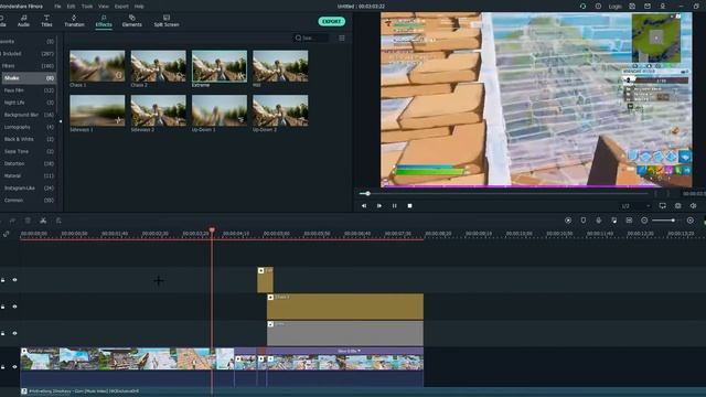 impact and blur effect tutorial (Filmora X) смотреть онлайн