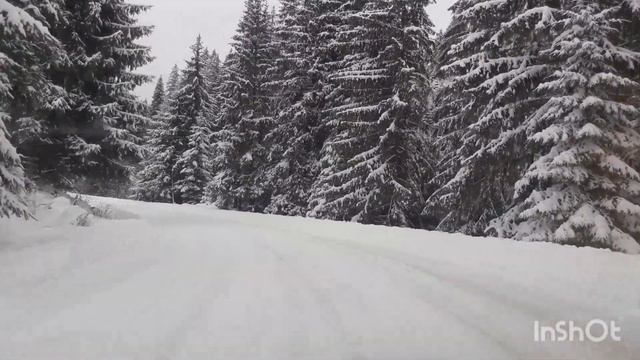 Засніжені Карпати!!! Дорога Сергії -Путила!!! смотреть онлайн