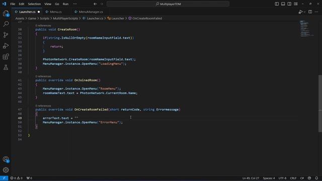 Unity Create Room and Join Room Photon Tutorial | Unity3d Online Multiplayer Game Development