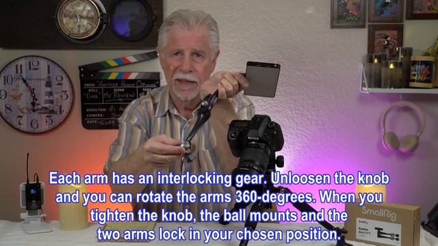 SMALLRIG Rosette Magic Arm 11 Inch Review, Incredible flexibility for positioning lighting or any смотреть онлайн