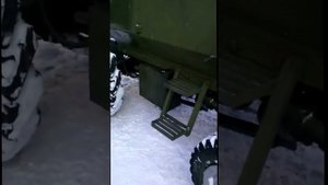 Самодельный трактор.ВАЗ с двумя коробками от ГАЗ