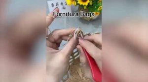 Мастер-класс сумка на канве "Цветок"