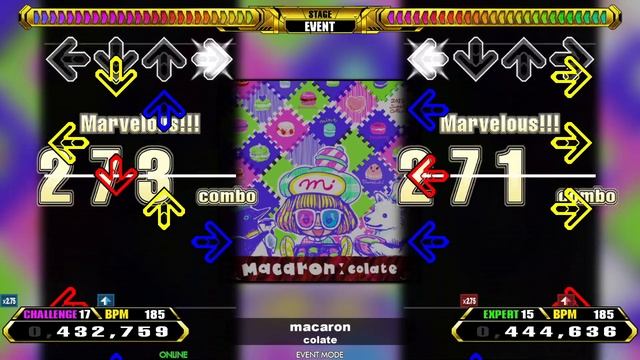 「DDR EDIT」 macaron (CHALLENGE 17 & EXPERT 15) смотреть онлайн
