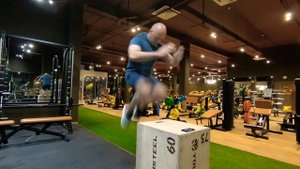 Прыжки на тумбу