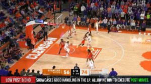 Виктор Лахин / Viktor Lakhin - видео-скаутинг / scouting video (сезон 2024/2025 - ACC, NCAA)