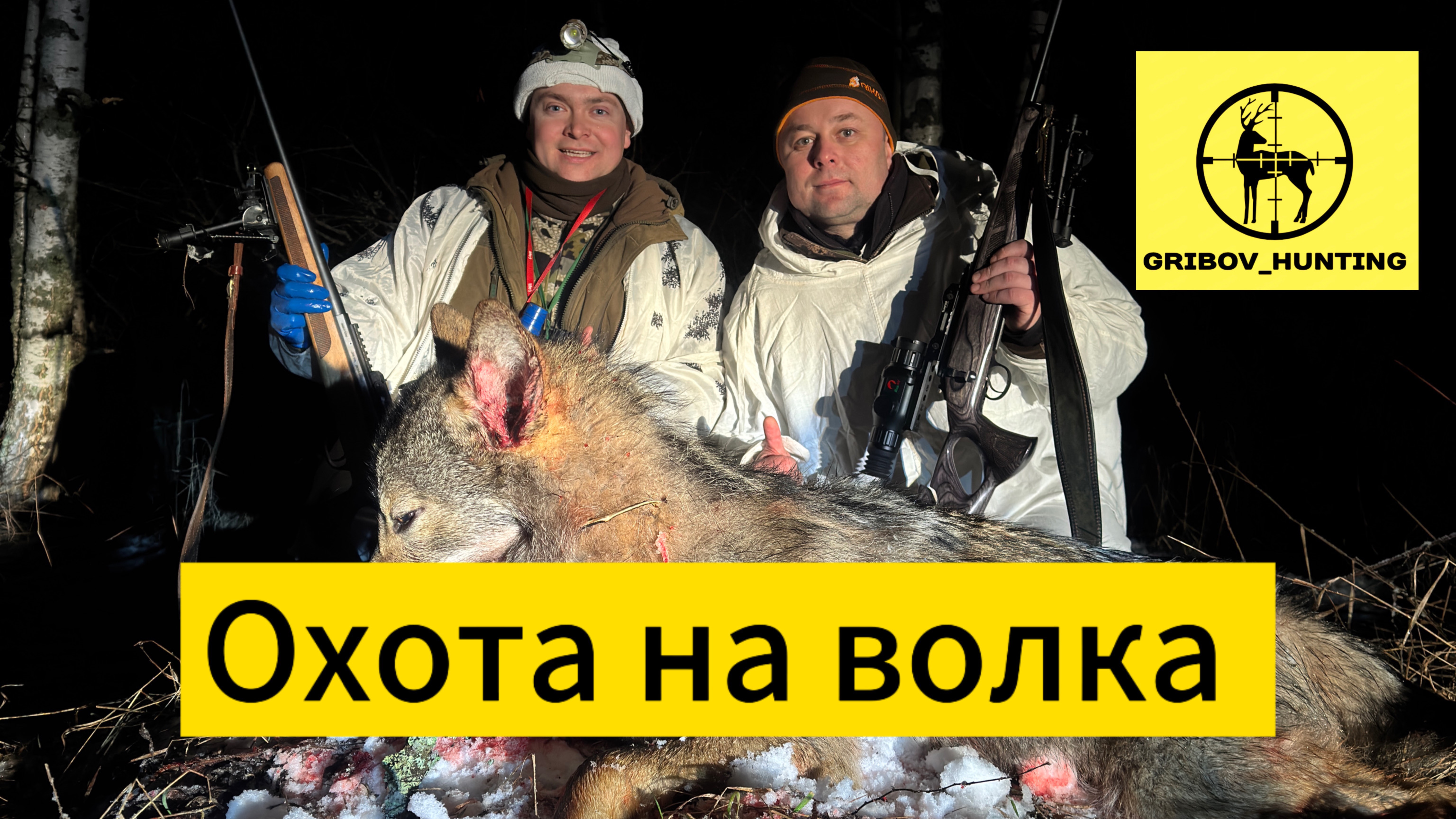 Добыли волка за 10 минут