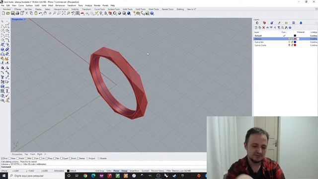 Live #003 - Gui, avalia minha joia! - Avaliando modelagens de joias 3D de alunos смотреть онлайн