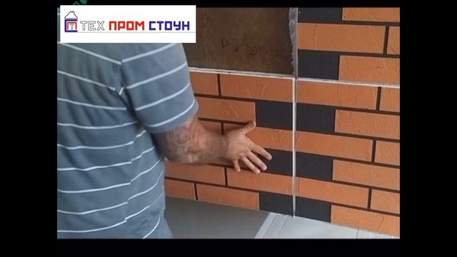 Монтаж термопанелей и формирование углов