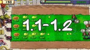 РАСТЕНИЯ ПРОТИВ ЗОМБИ / PLANTS VS ZOMBIES Прохождение уровня 1.1 и 1.2