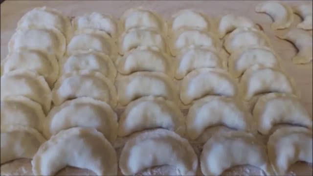 ВАРЕНИКИ Заварное тесто для вареников Рецепт вареников с картофелем и ливером