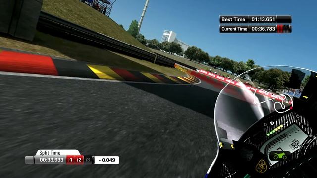 MotoGP13 PC Sachsenring faring view 1.12.684
