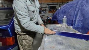 как покрасить молдинги ВАЗ-2114