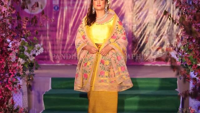 Zoya Afroz Miss India International 2021. Fashion Show, Mao Cherry Blossom festival virtual show