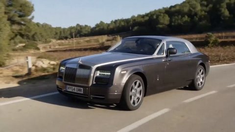 Rolls-Royce Phantom Coupe Driving Video | AutoMotoTV