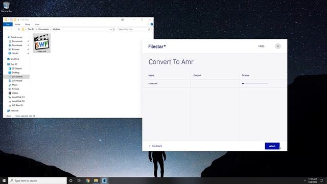 Convert SWF to AMR смотреть онлайн