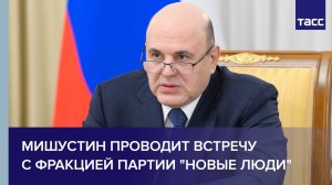 Мишустин проводит встречу с фракцией партии "Новые люди"