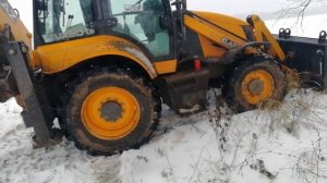 Обзор экскаватор погрузчик Елаз 880 # 2 ЕЖЕДНЕВНАЯ РАБОТА