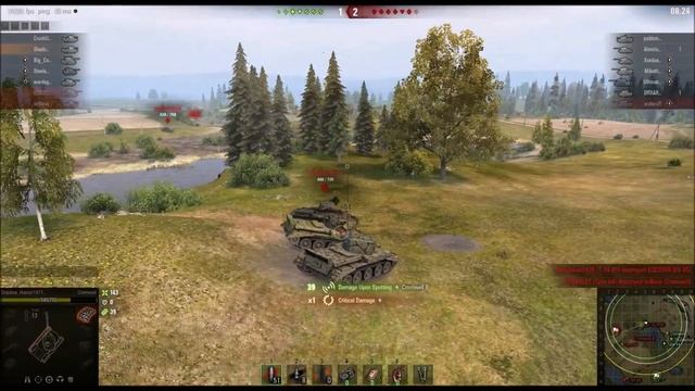 Head on collision with Al