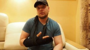 ТРЕШ ОБЗОР Перелом 5 пястной кости правой кисти со смещением. Пару дней до операции. Часть 3